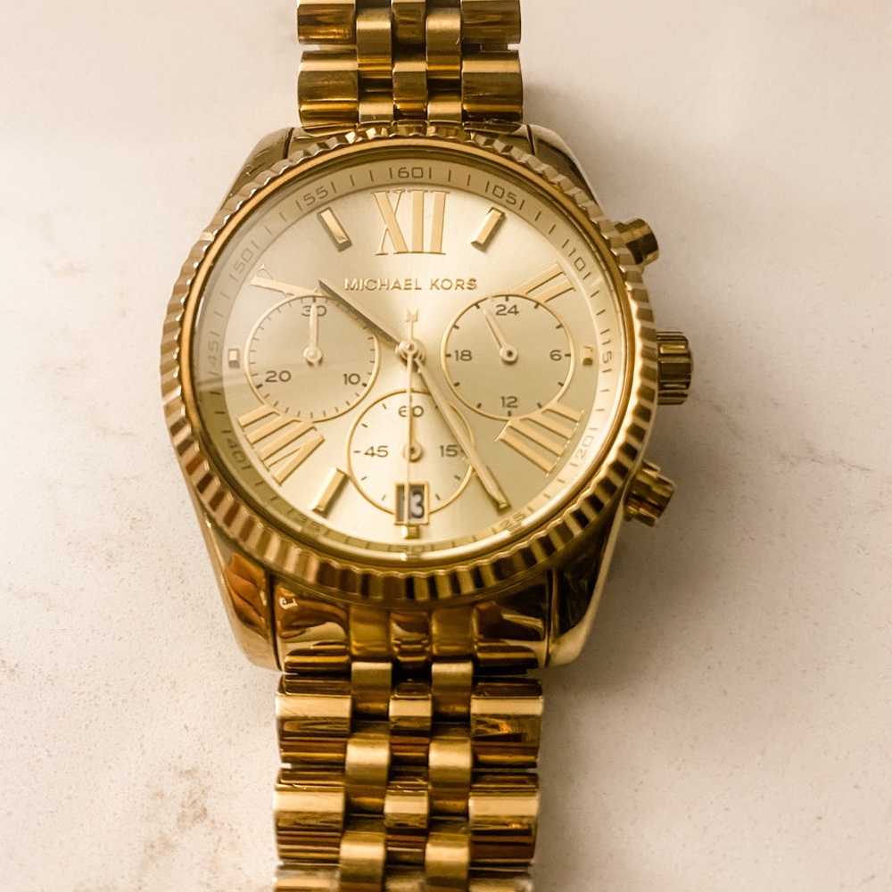 Michael Kors gold watch - Women’s